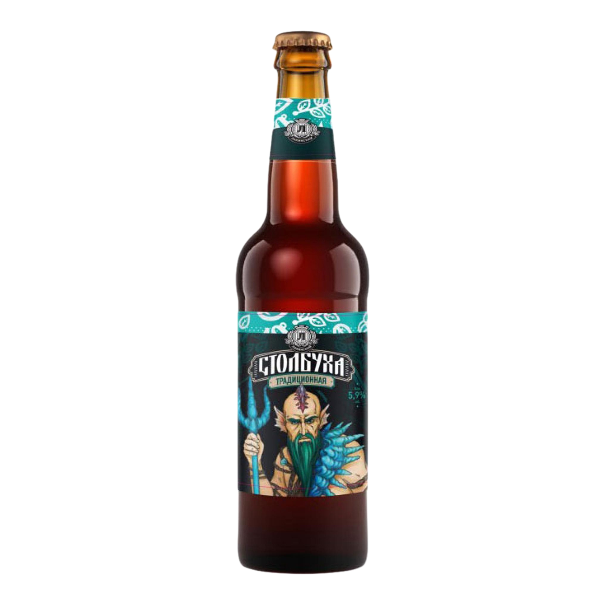 Медовуха Лакинский пивзавод Столбуха традиционная 5,9% 0,45 л