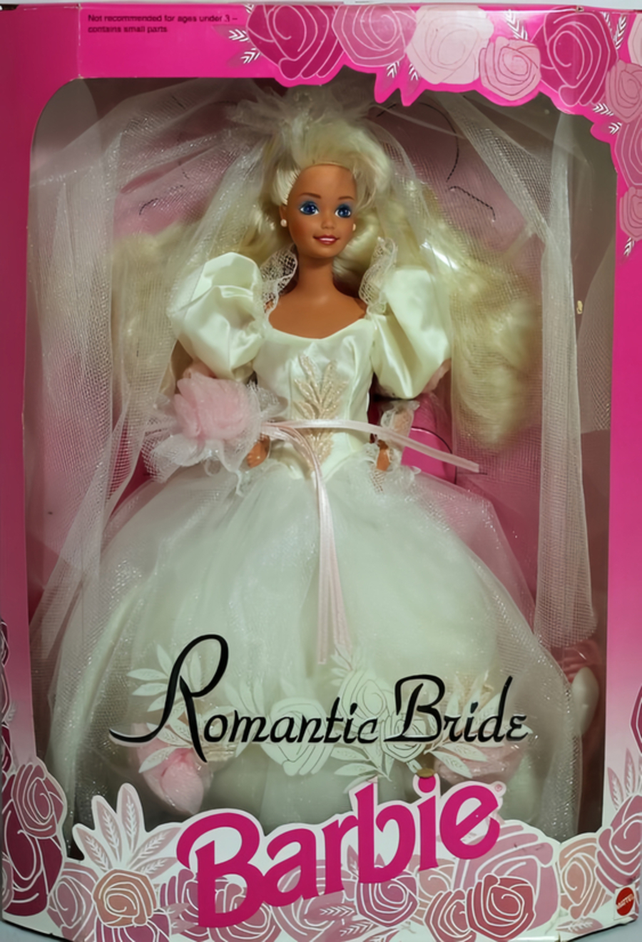 

Кукла Барби Barbie коллекционная Невеста Romantic Bride 1992