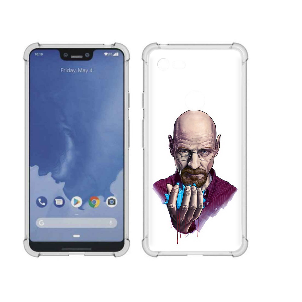 

Чехол MyPads Tocco для Google Pixel 3 XL разработчик, Прозрачный, Tocco