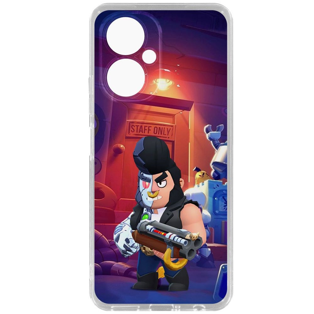 

Чехол-накладка Brawl Stars-Б-800 для Tecno Camon 19 Pro, Прозрачный
