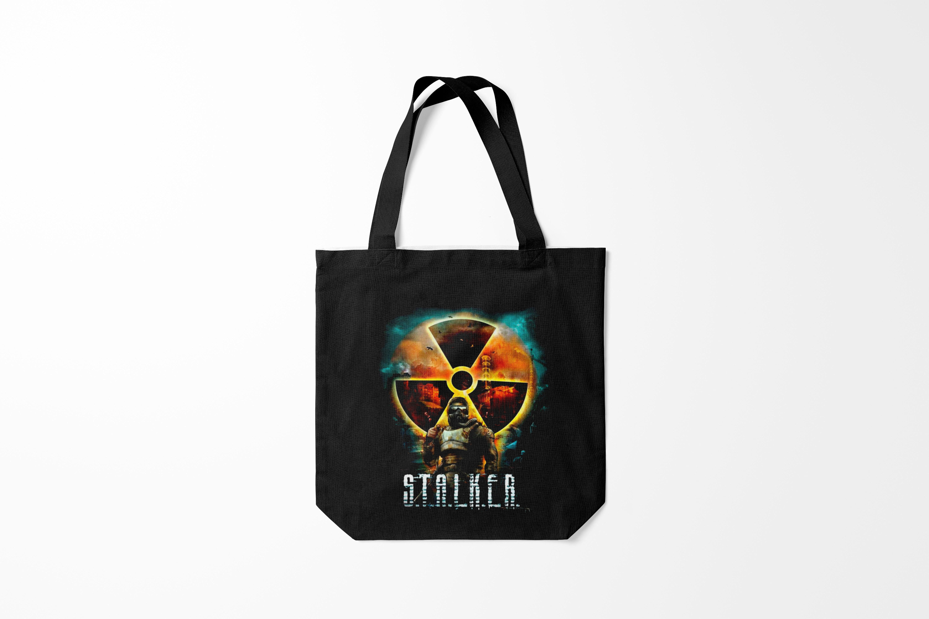 

Сумка шoппер унисекс Burnettie Stalker S.T.A.L.K.E.R., черный, Stalker S.T.A.L.K.E.R.