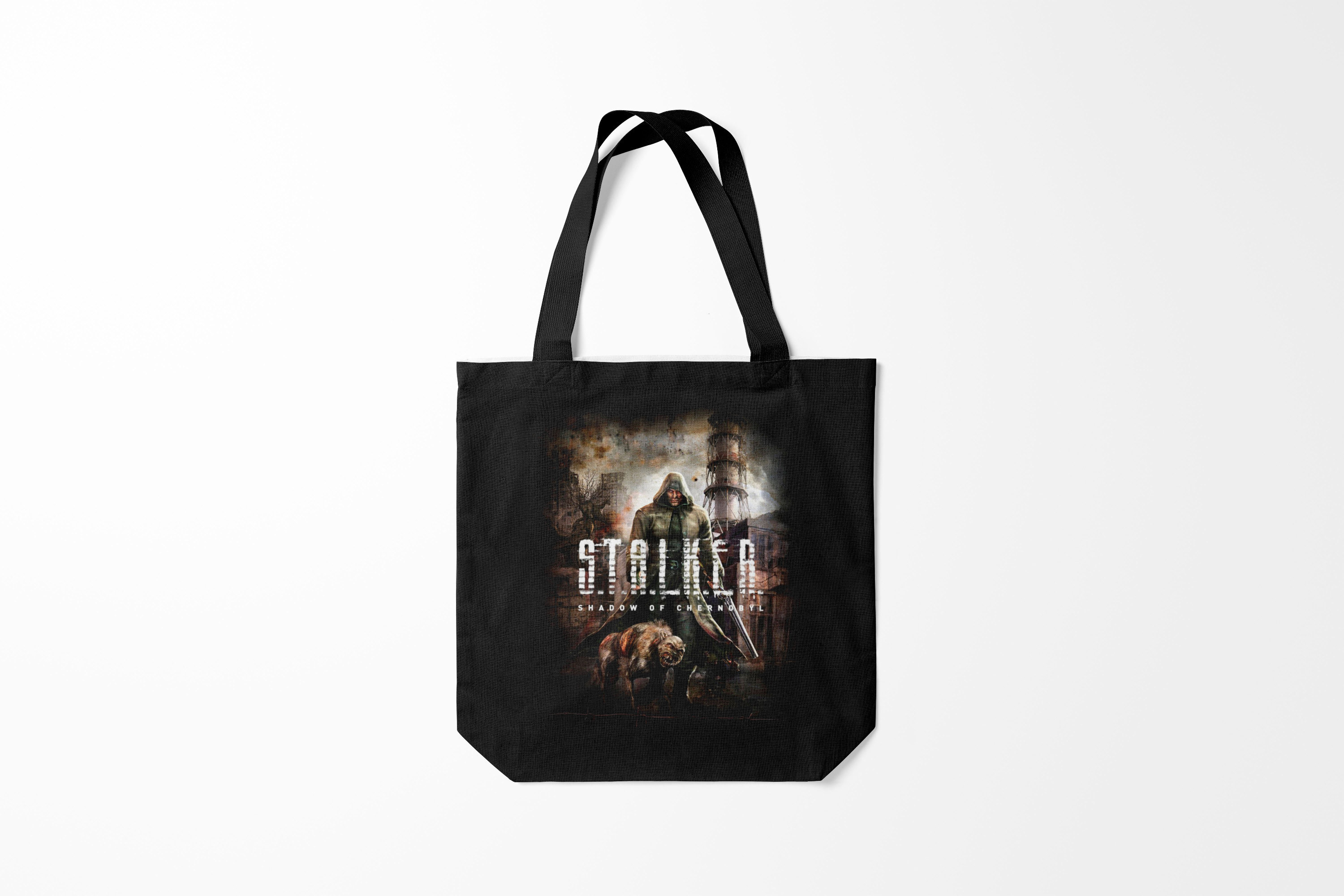 

Сумка шoппер унисекс Burnettie Stalker S.T.A.L.K.E.R., черный, Stalker S.T.A.L.K.E.R.
