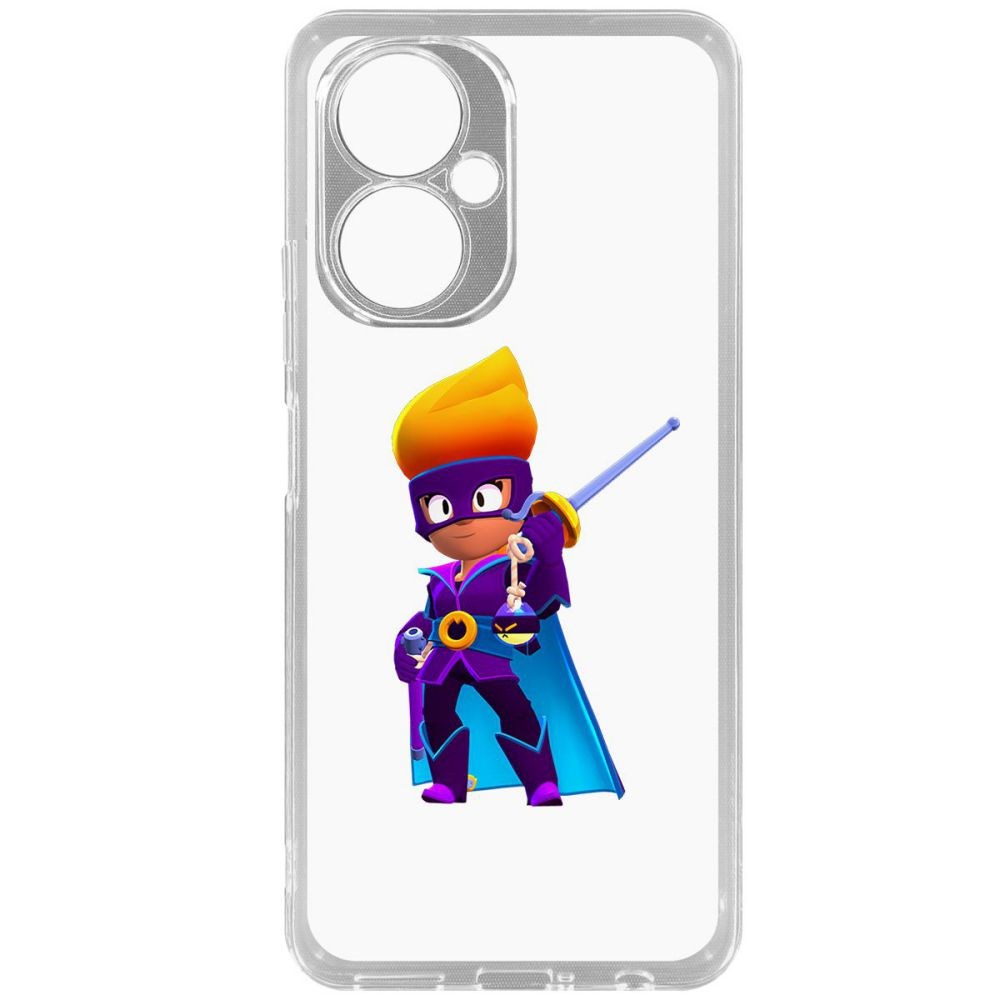 

Чехол-накладка Brawl Stars-Амбер де Ла Вега для Tecno Camon 19 Pro, Прозрачный