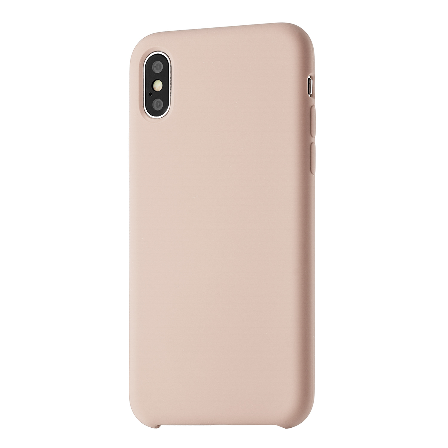 

Чехол uBear для iPhone X / Xs, силикон soft touch, розовый