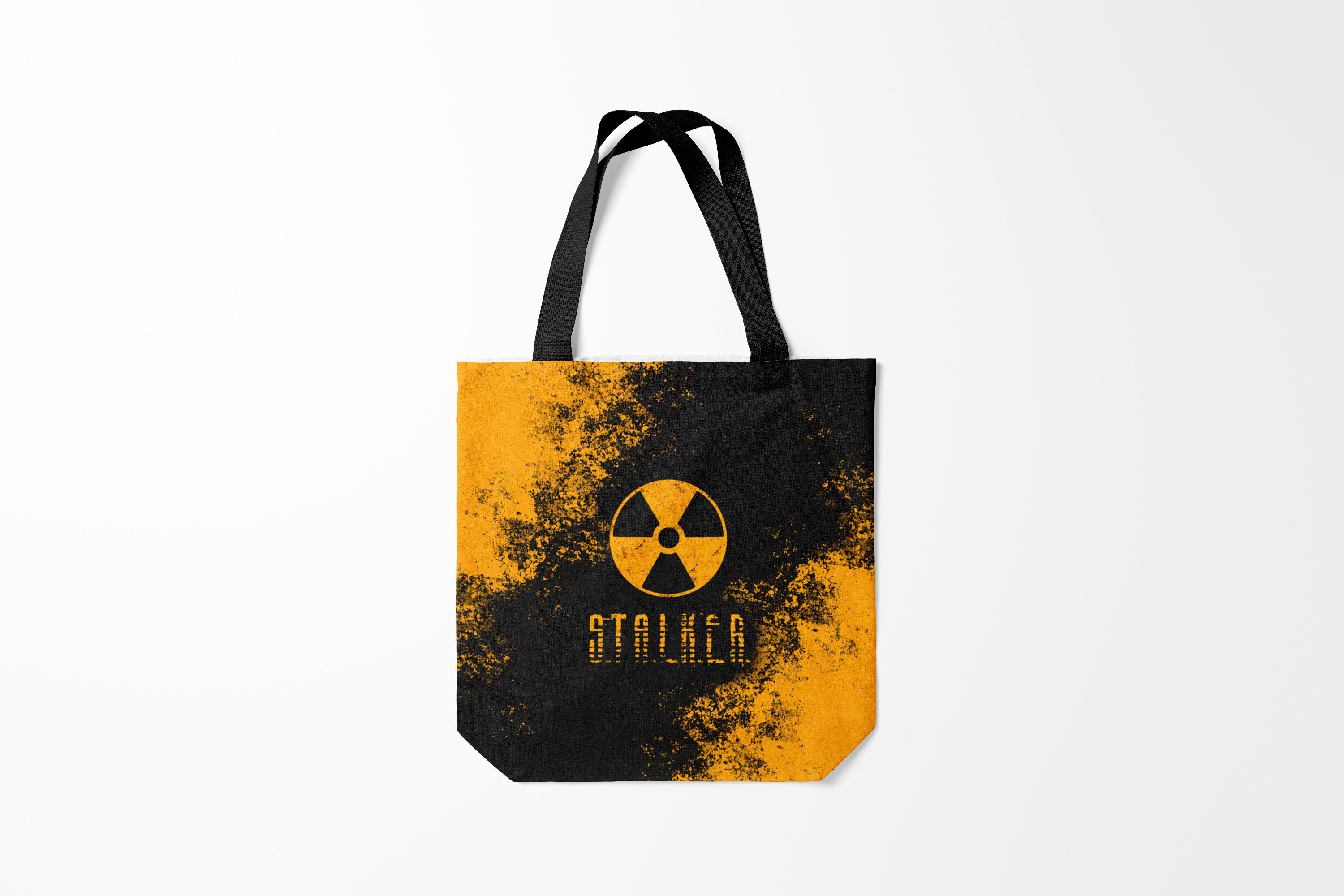 

Сумка шoппер унисекс Burnettie Stalker S.T.A.L.K.E.R., желтый, Stalker S.T.A.L.K.E.R.