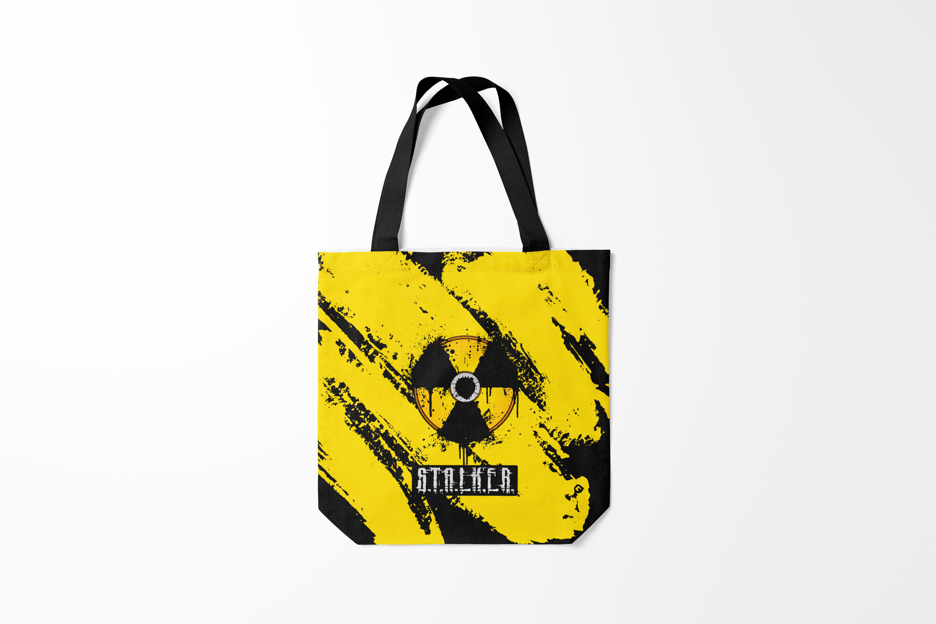 

Сумка шoппер унисекс Burnettie Stalker S.T.A.L.K.E.R., черный; желтый, Stalker S.T.A.L.K.E.R.