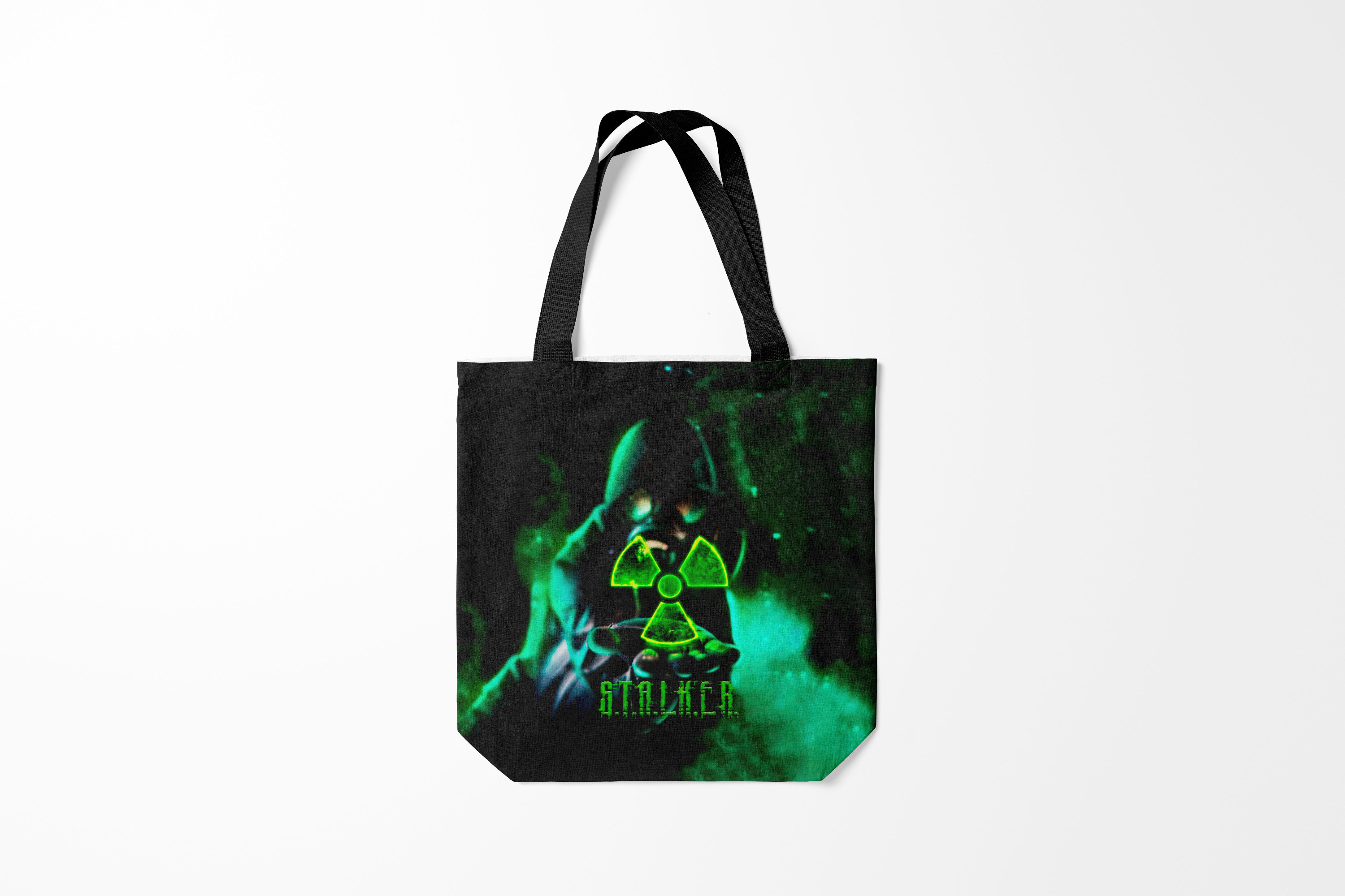 

Сумка шoппер унисекс Burnettie Stalker S.T.A.L.K.E.R., черный, Stalker S.T.A.L.K.E.R.