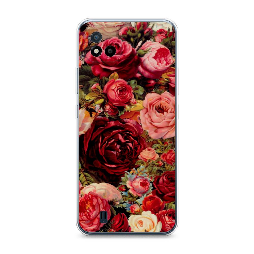 

Чехол Awog на Realme C11 (2021) "Розы винтажные", 257550-8