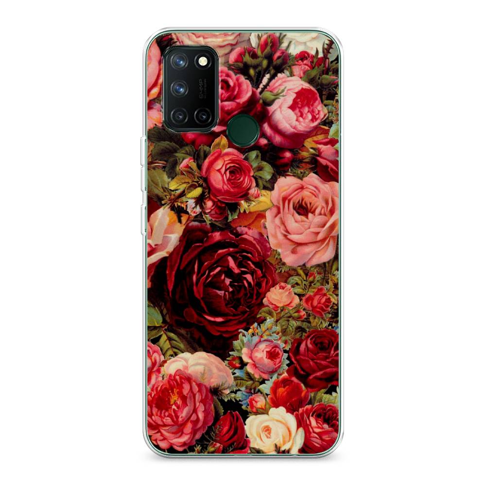 

Чехол Awog на Realme 7i "Розы винтажные", 253950-8