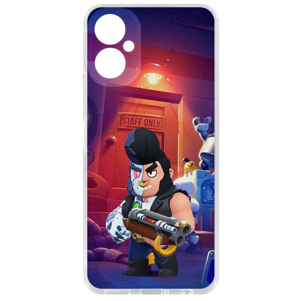 

Чехол-накладка Brawl Stars-Б-800 для Tecno Camon 19 Neo, Прозрачный