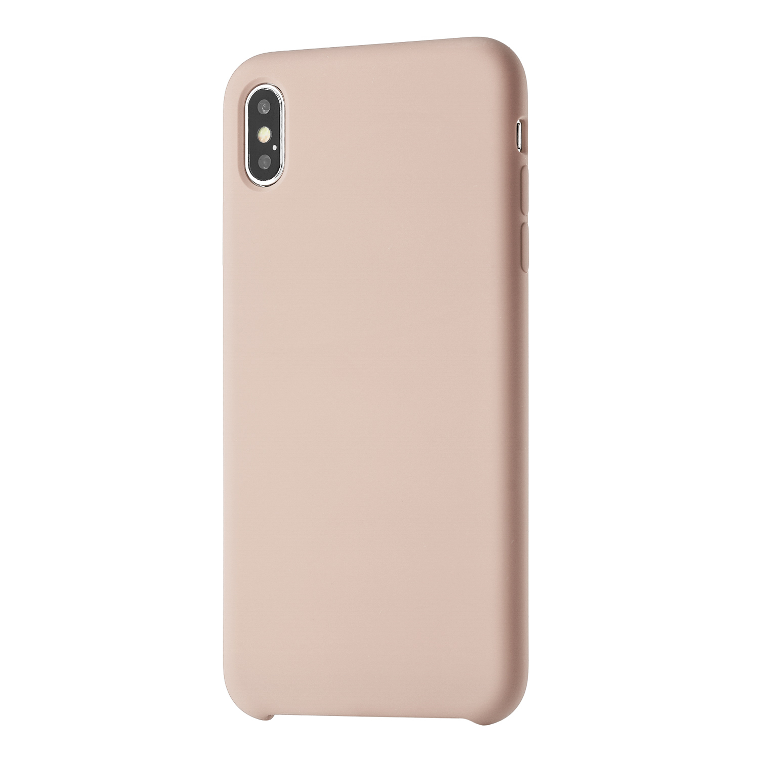 

Чехол uBear для iPhone Хs Max, силикон soft touch, розовый