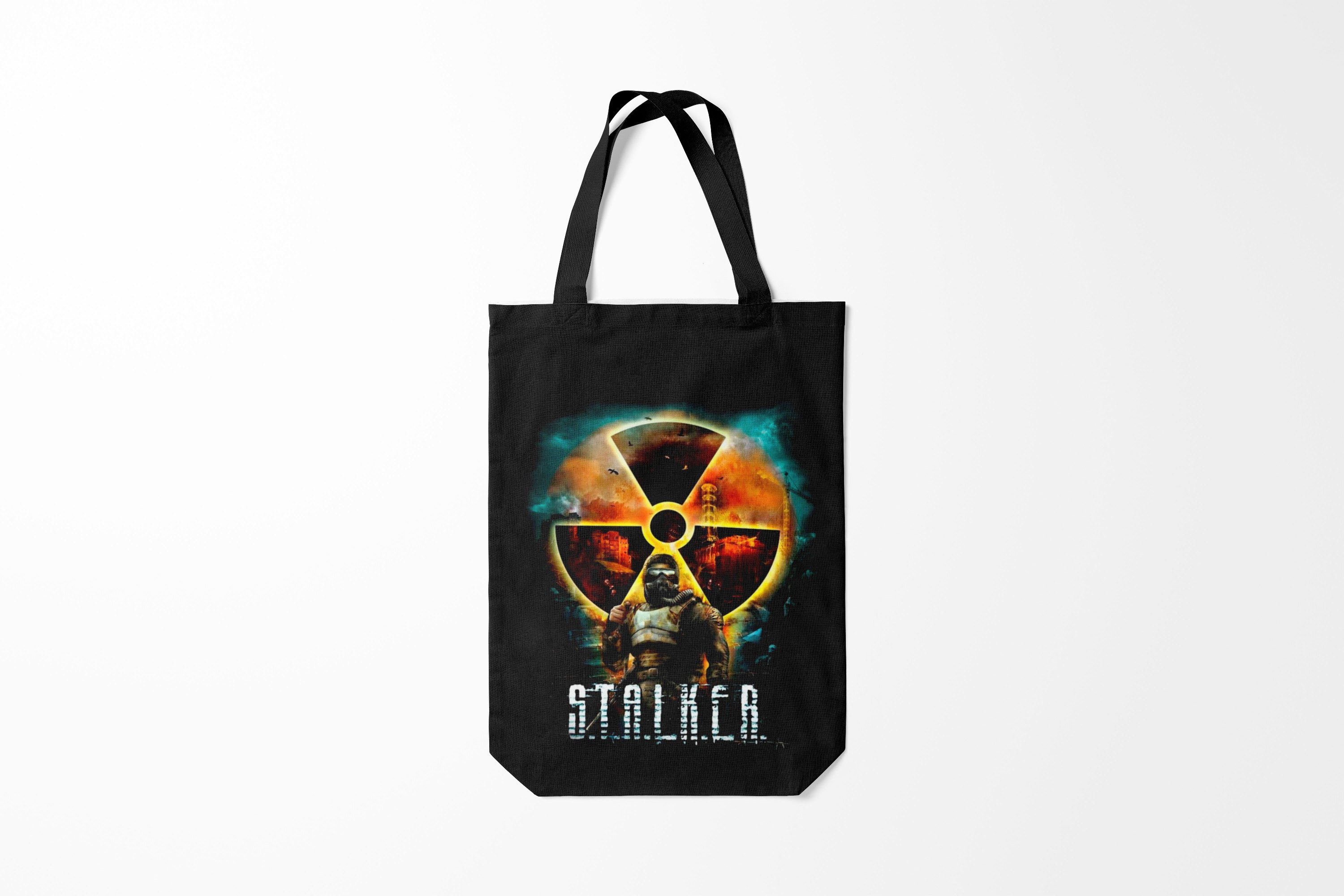 

Сумка шoппер унисекс Burnettie Stalker S.T.A.L.K.E.R., черный, Stalker S.T.A.L.K.E.R.