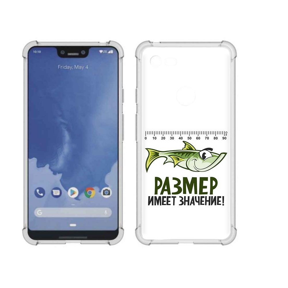 

Чехол MyPads Tocco для Google Pixel 3 XL размер не имеет значения, Прозрачный, Tocco