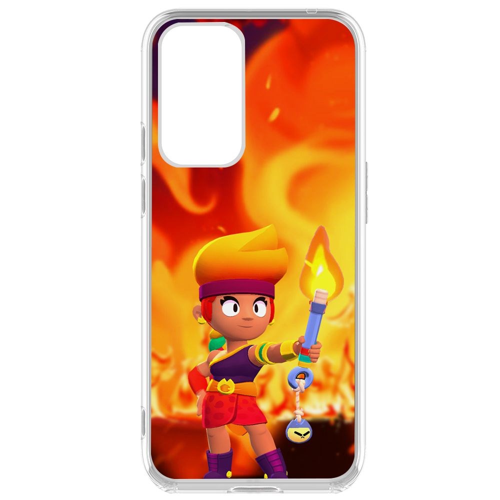 

Чехол-накладка Brawl Stars-Амбер для OnePlus 9 Pro, Прозрачный