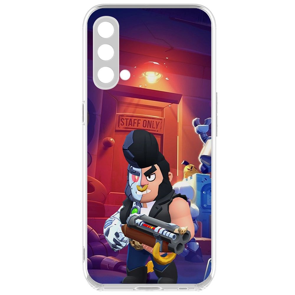 

Чехол-накладка Brawl Stars-Б-800 для OnePlus Nord CE 5G, Прозрачный