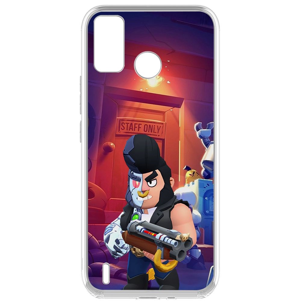 

Чехол-накладка Brawl Stars-Б-800 для Tecno Spark 6 Go