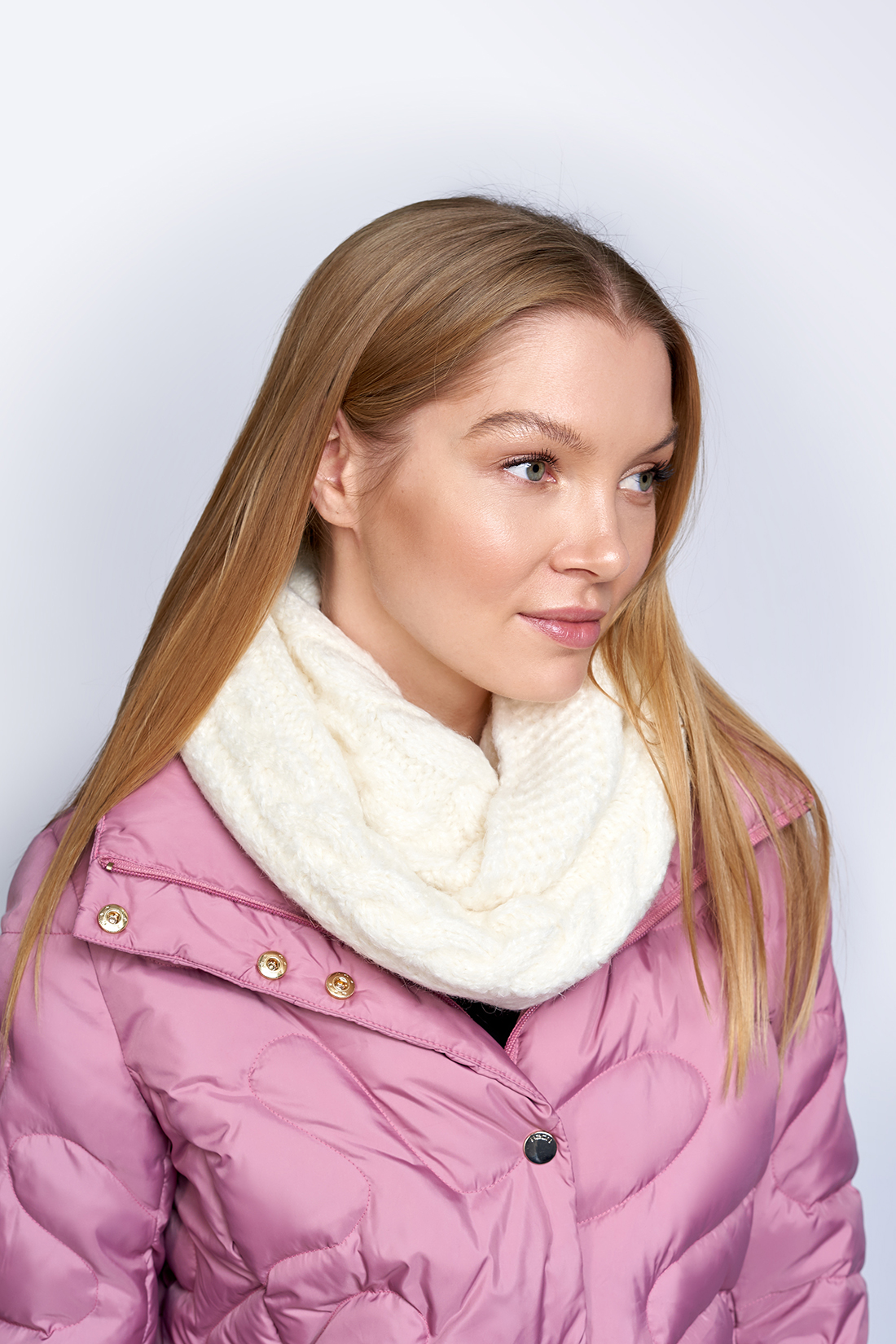 

Снуд женский Baon B358580 milk, 65х40 см, B358580