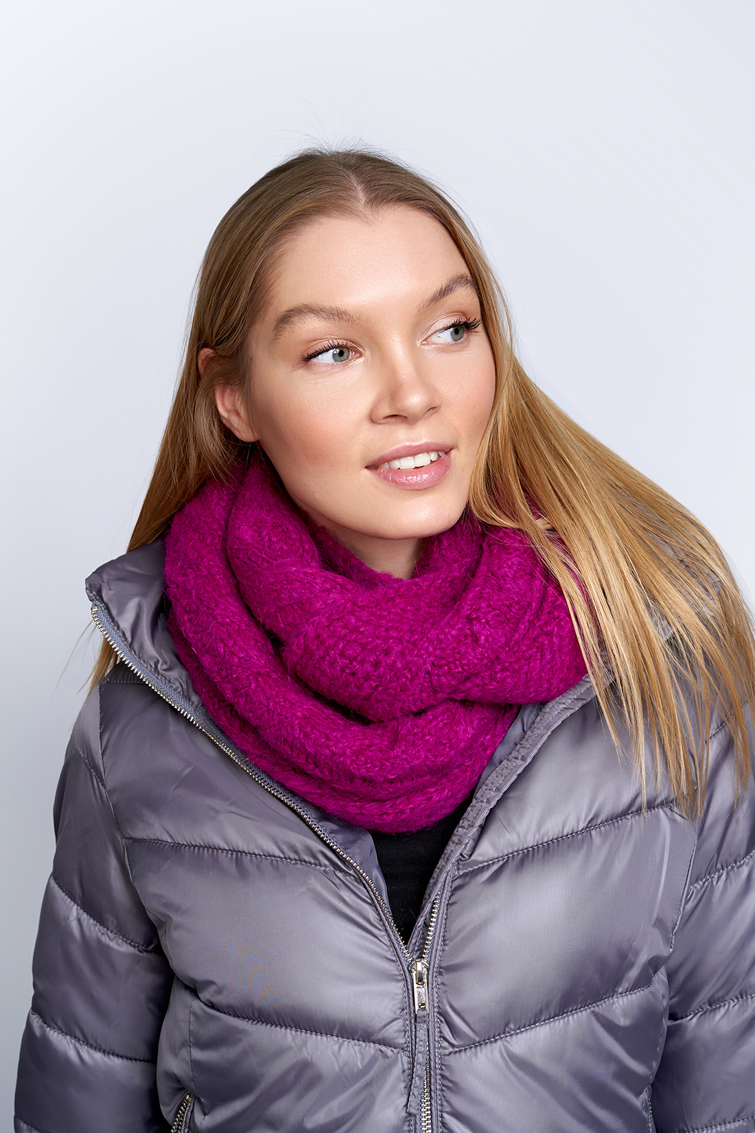 

Снуд женский Baon B358580 iolite, 65х40 см, B358580