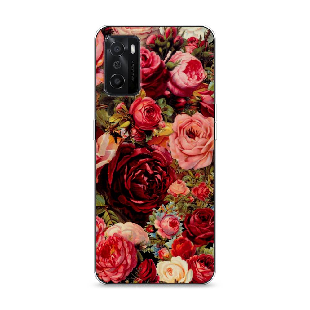 

Чехол Awog на Oppo A55s 5G "Розы винтажные", 2510150-8