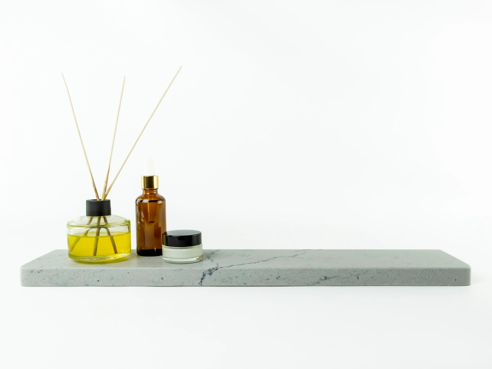 

Прямая настенная навесная полка для ванной комнаты 500 мм, полка500