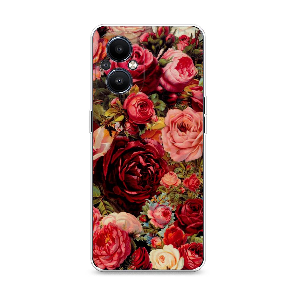 

Чехол Awog на OnePlus Nord N20 5G / ВанПлас Норд N20 5G "Розы винтажные", 152550-8