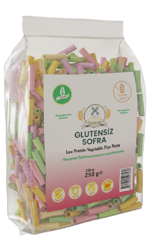 

Макароны Sofra трубочки безглютеновые овощные, 250 г