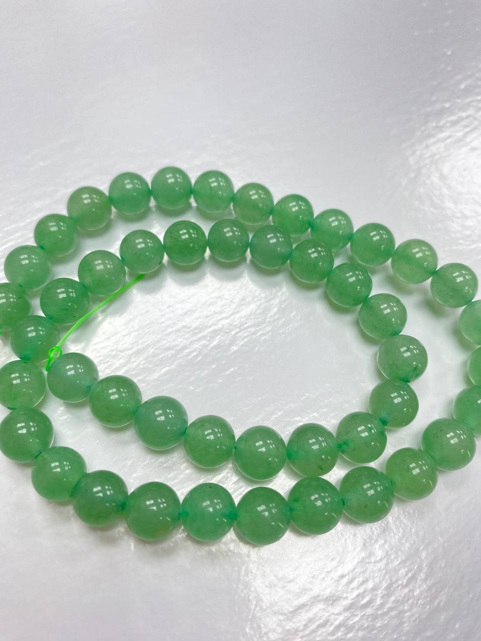 

Бусины из авантюрина beads59 шарик 8 мм, 39 см, 46 бусин, beads59