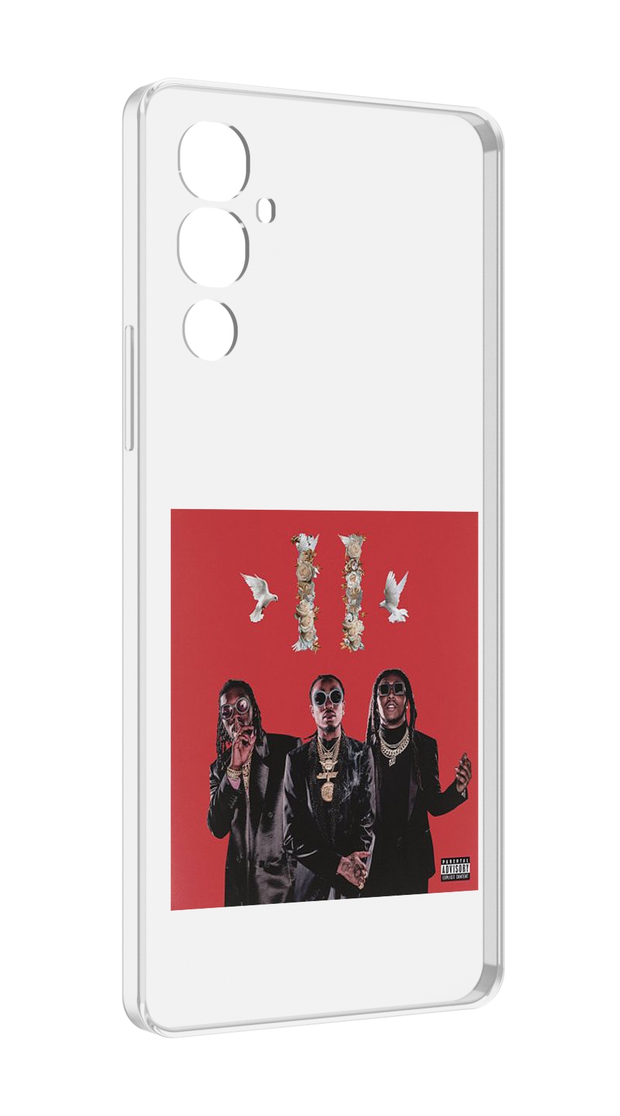 

Чехол MyPads Migos - Culture II для Tecno Pova 4, Прозрачный, Tocco