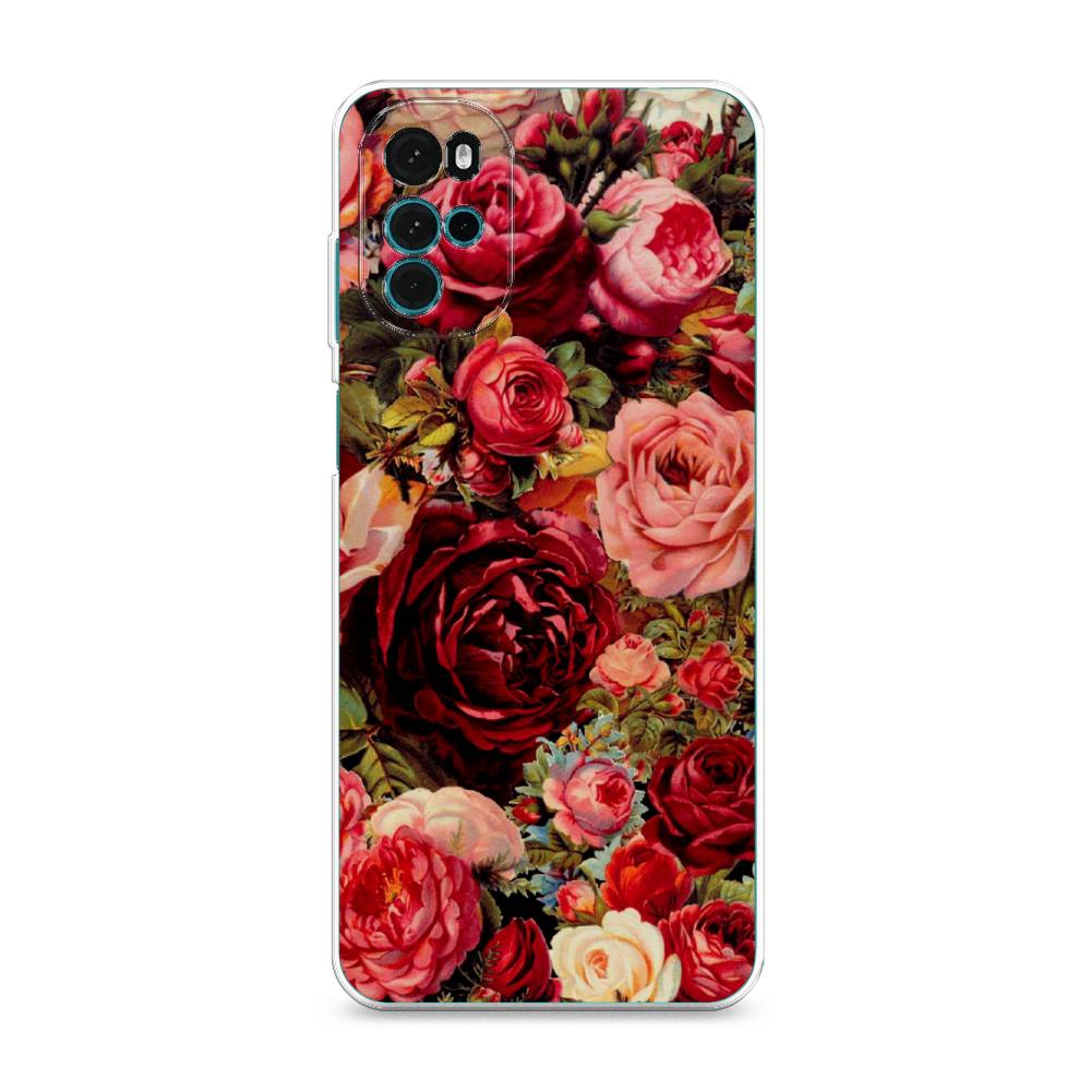 

Чехол Awog на Motorola Moto G22 "Розы винтажные", 243150-8