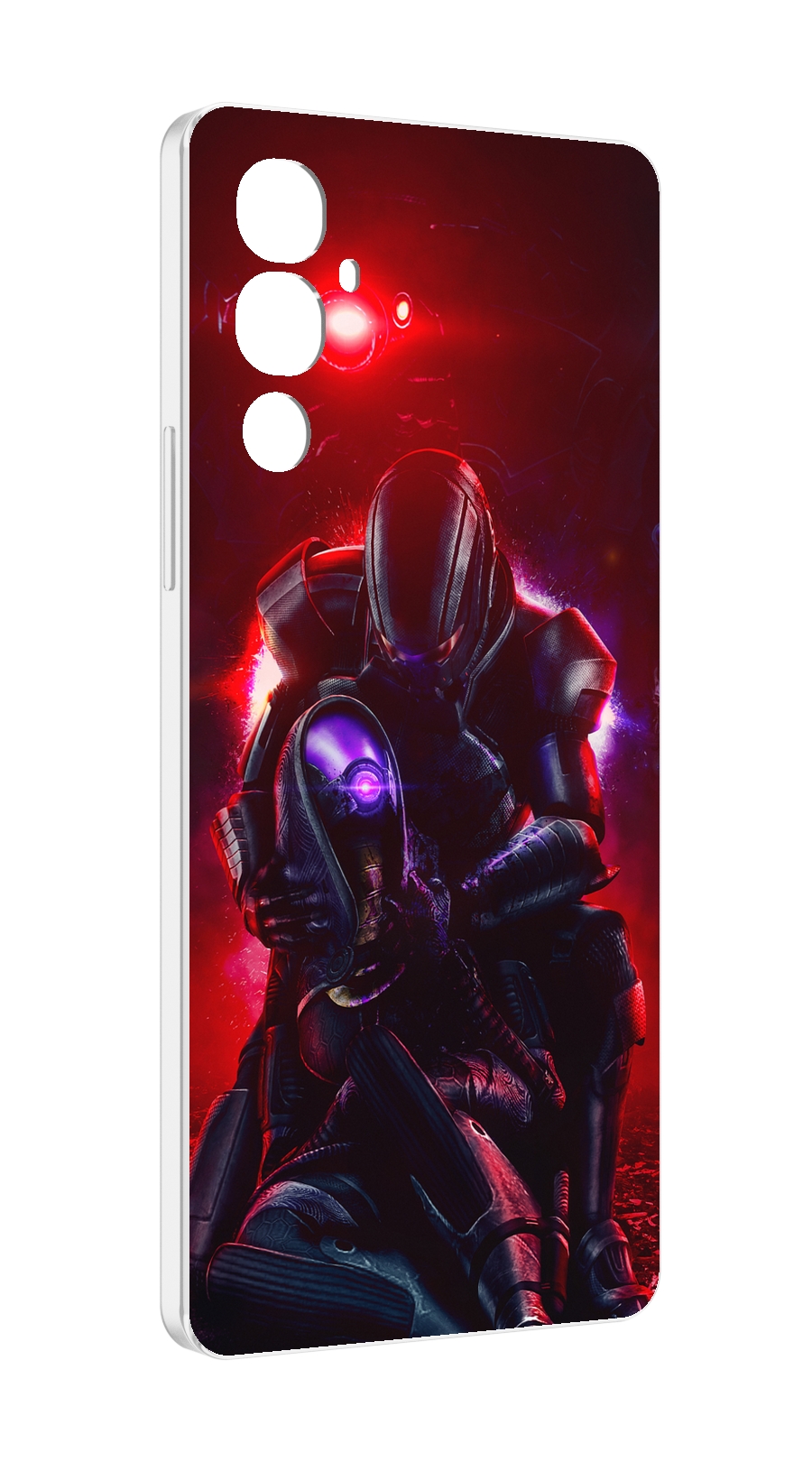 

Чехол MyPads Mass Effect для Tecno Pova 4, Прозрачный, Tocco