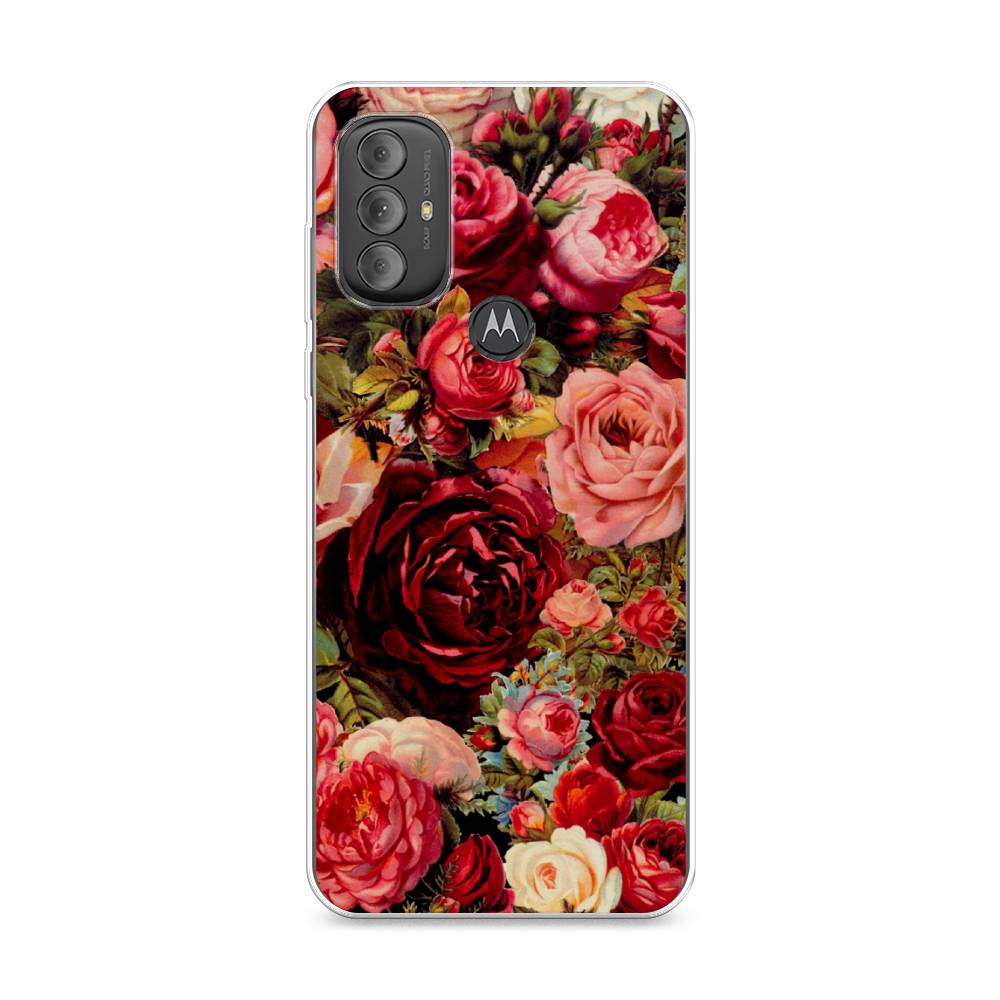 

Чехол Awog на Motorola Moto G Power 2022 "Розы винтажные", 242850-8