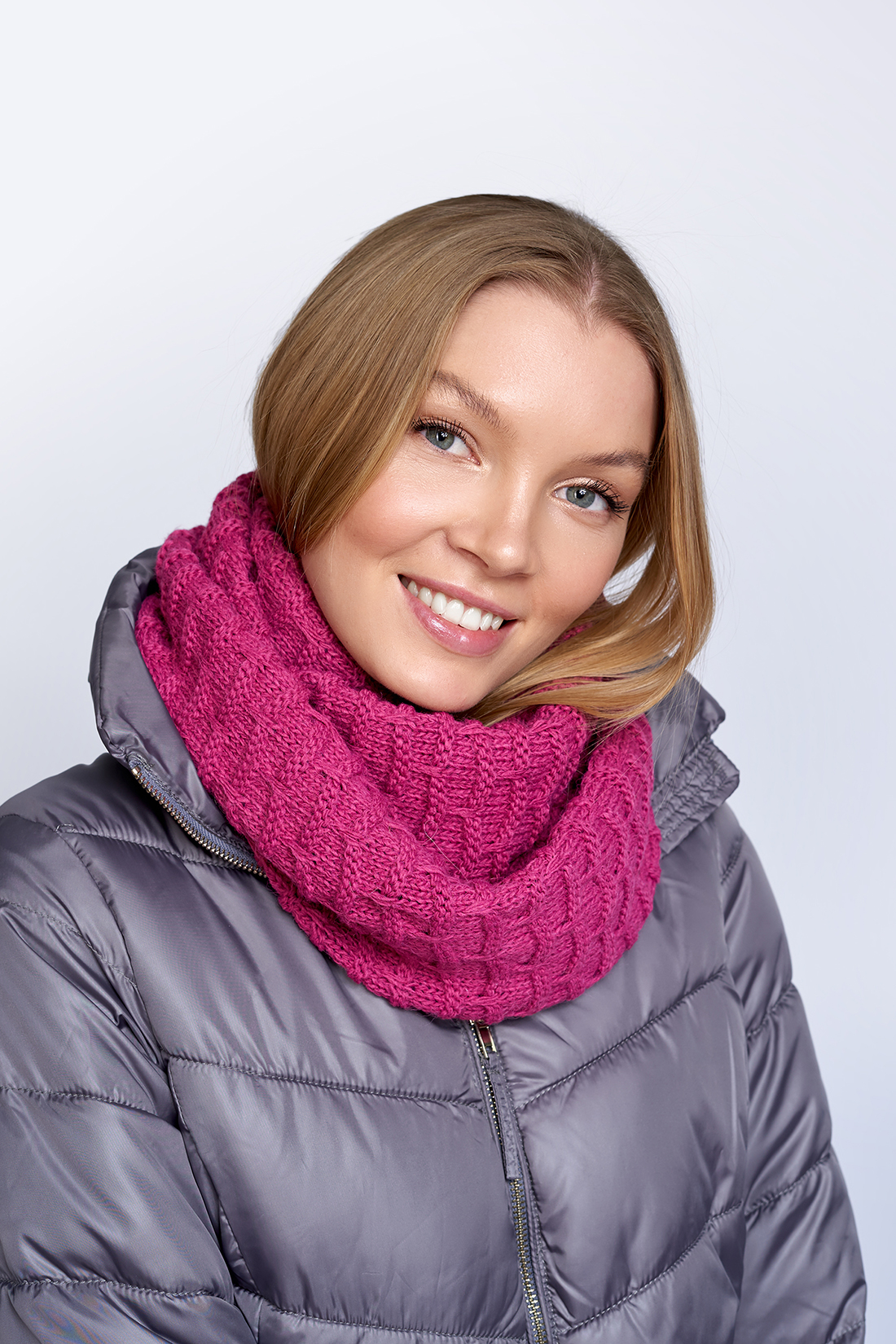 

Снуд женский Baon B358550 dusty mauve, 60х35 см, B358550