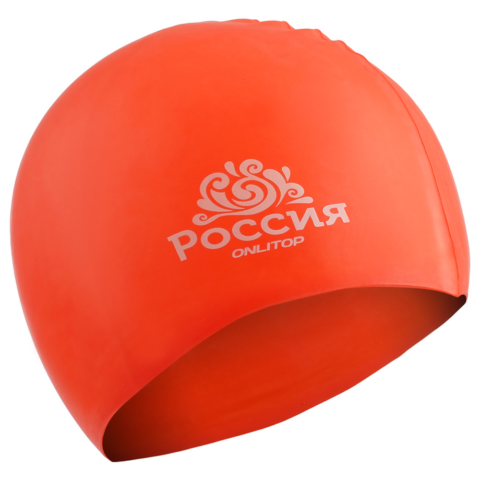 

Onlitop Шапочка для плавания, силикон, цвет красный, обхват 54-60 см, Шапочка для плавания, силикон, цвет красный, обхват 54-60 см