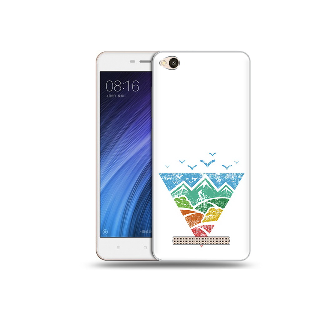 

Чехол MyPads Tocco для Xiaomi Redmi 4A Лес земля море чайки (PT46130.318.105), Прозрачный, Tocco