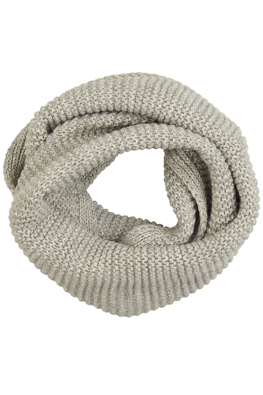 

Снуд женский Baon B358577 silver melange, 128х27 см, B358577