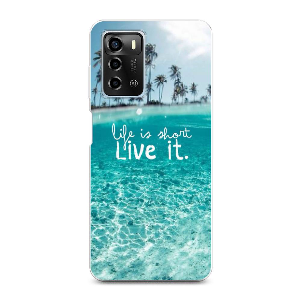

Чехол Awog на ZTE Blade A72 / ЗТЕ Блэйд A72 "Live it", 135450-7