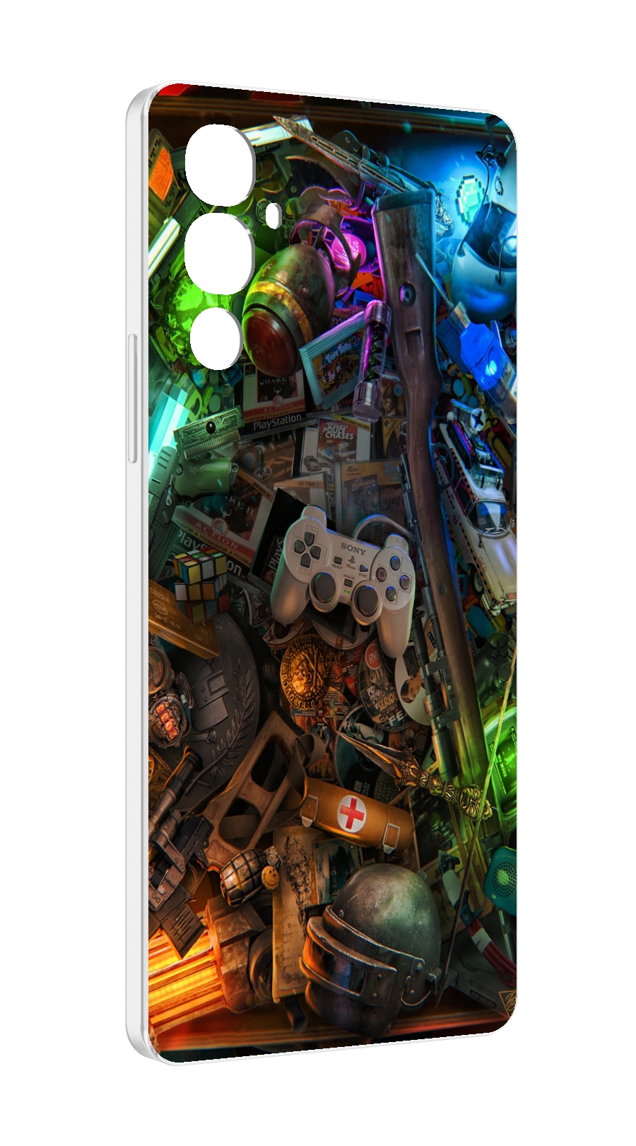 

Чехол MyPads JlaMBcPa6eM для Tecno Pova 4, Прозрачный, Tocco