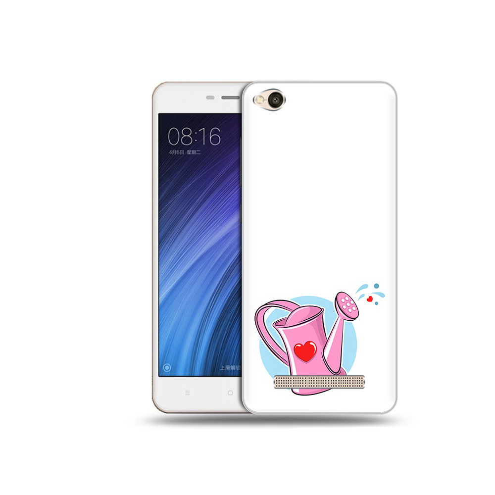 

Чехол MyPads Tocco для Xiaomi Redmi 4A Лейка любви 14 февраля (PT46130.318.103), Прозрачный, Tocco