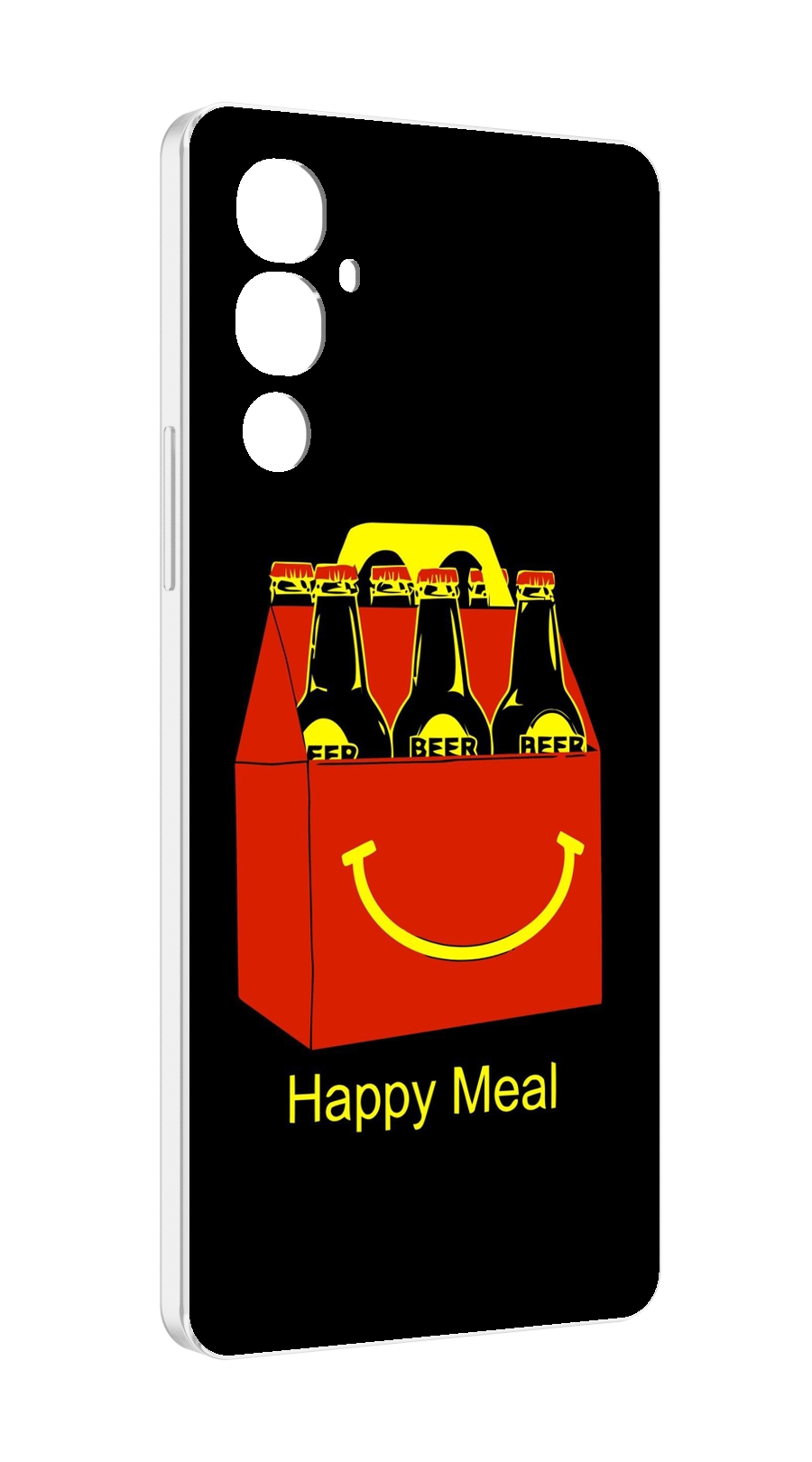 

Чехол MyPads Happy Meal для Tecno Pova 4, Прозрачный, Tocco
