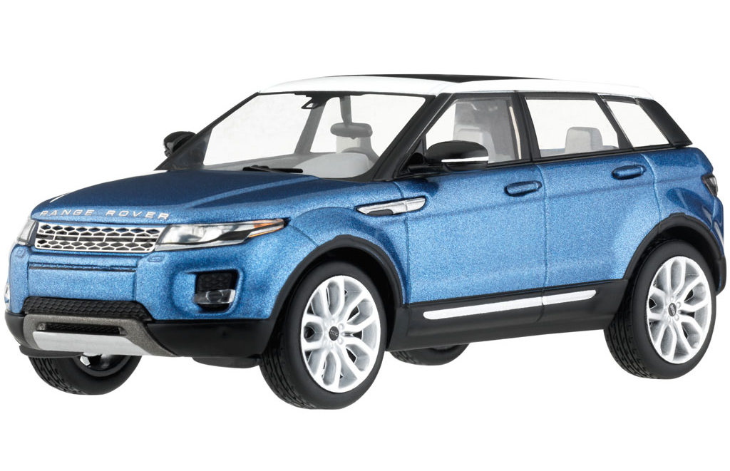 Модель автомобиля Range Rover Evoque 5 Door LRDCA5EVOQ Scale 1:43 Mauritus Blue