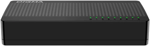 

Коммутатор DIGMA DSW-308FE DSW-308FE черный, DSW-308FE