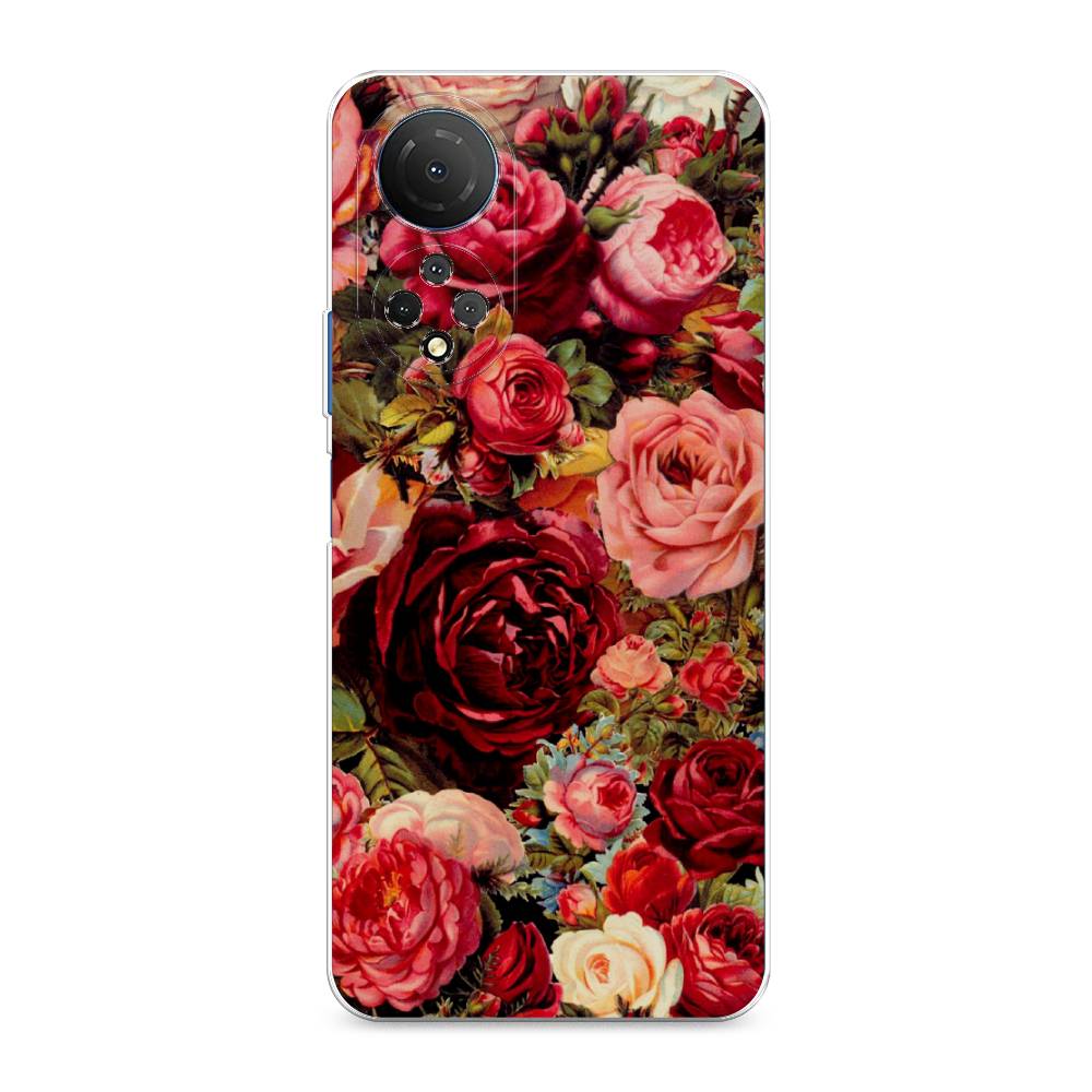 

Чехол Awog на Honor X7 2022 "Розы винтажные", 6108850-8