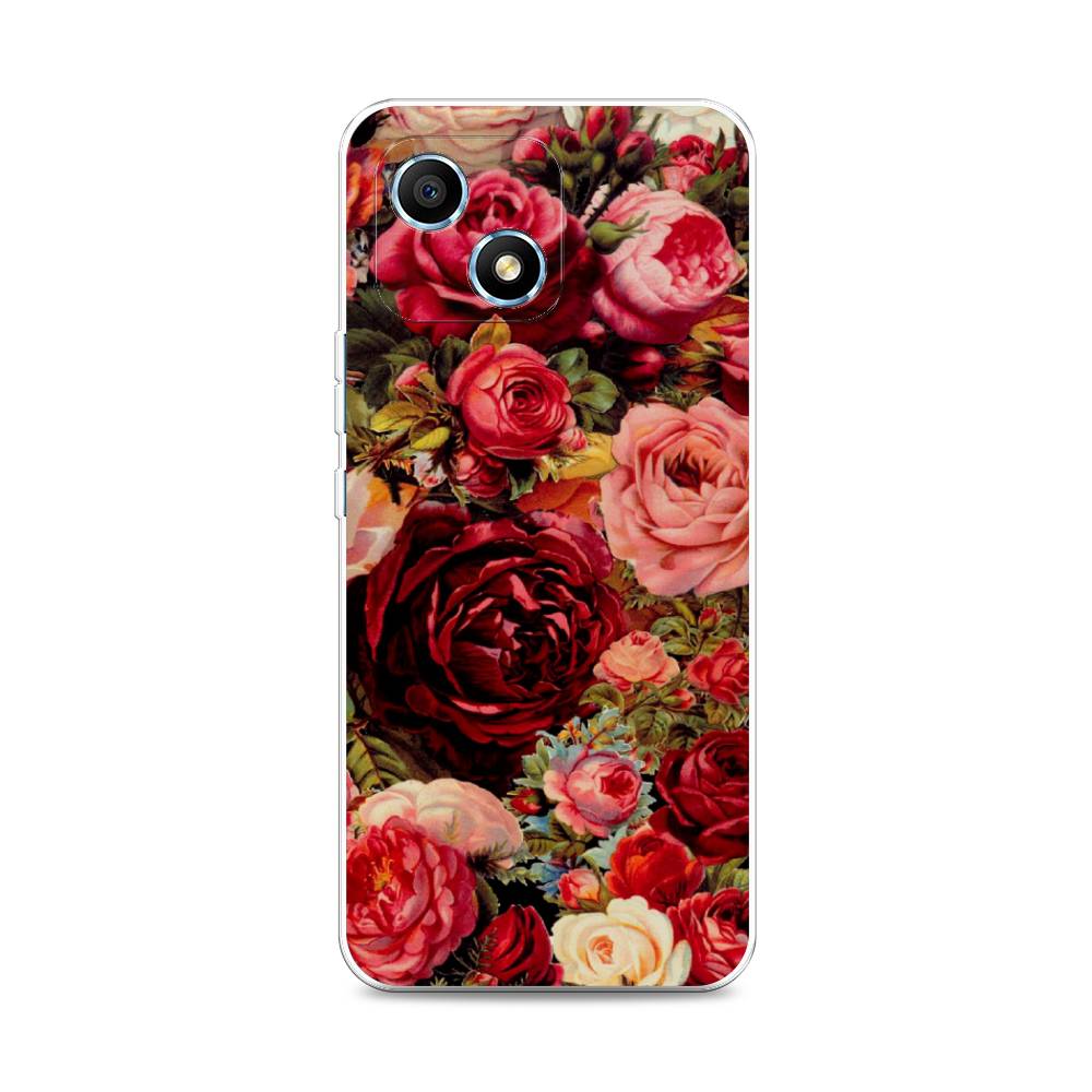 

Чехол Awog на Honor Play 30 "Розы винтажные", 6108750-8