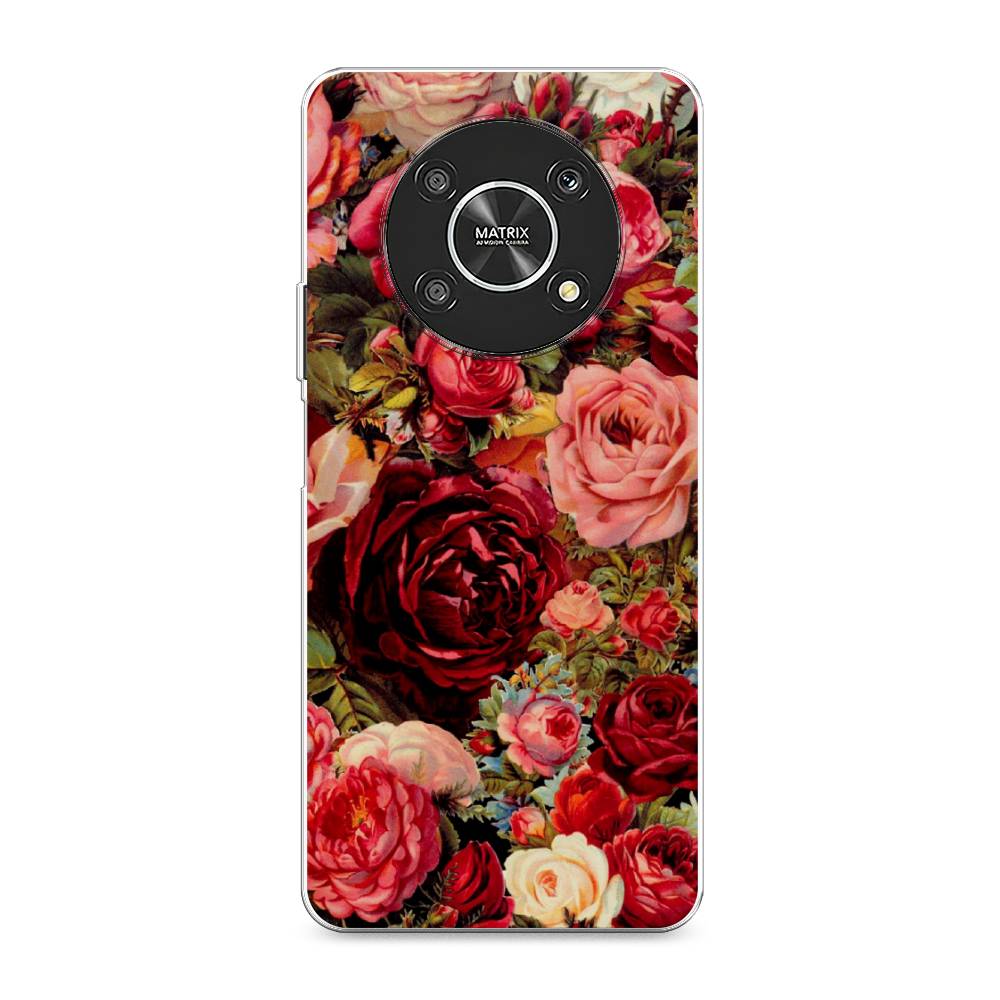 

Чехол Awog на Honor X9 4G/Magic4 Lite 4G "Розы винтажные", 6108650-8