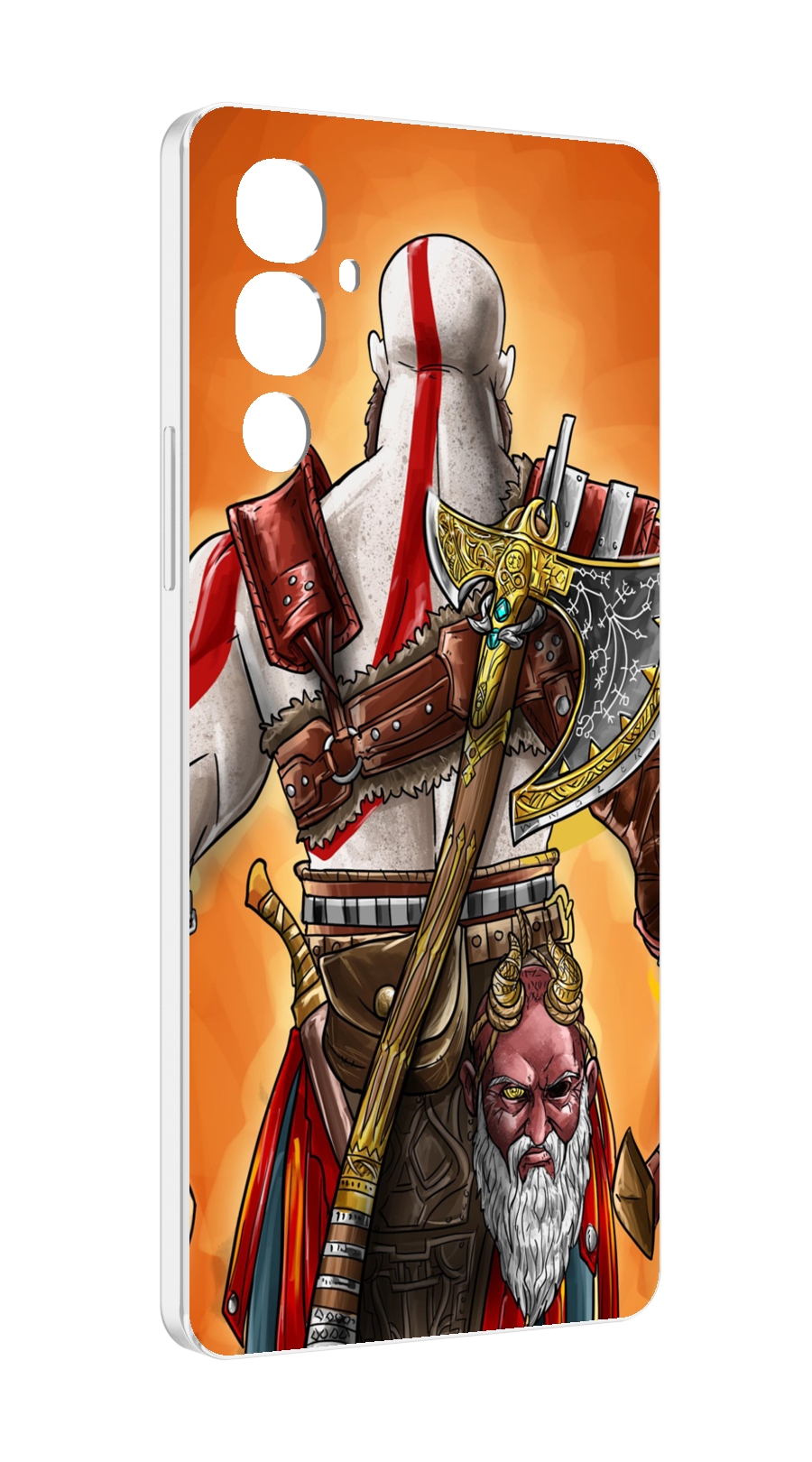 

Чехол MyPads God of War для Tecno Pova 4, Прозрачный, Tocco
