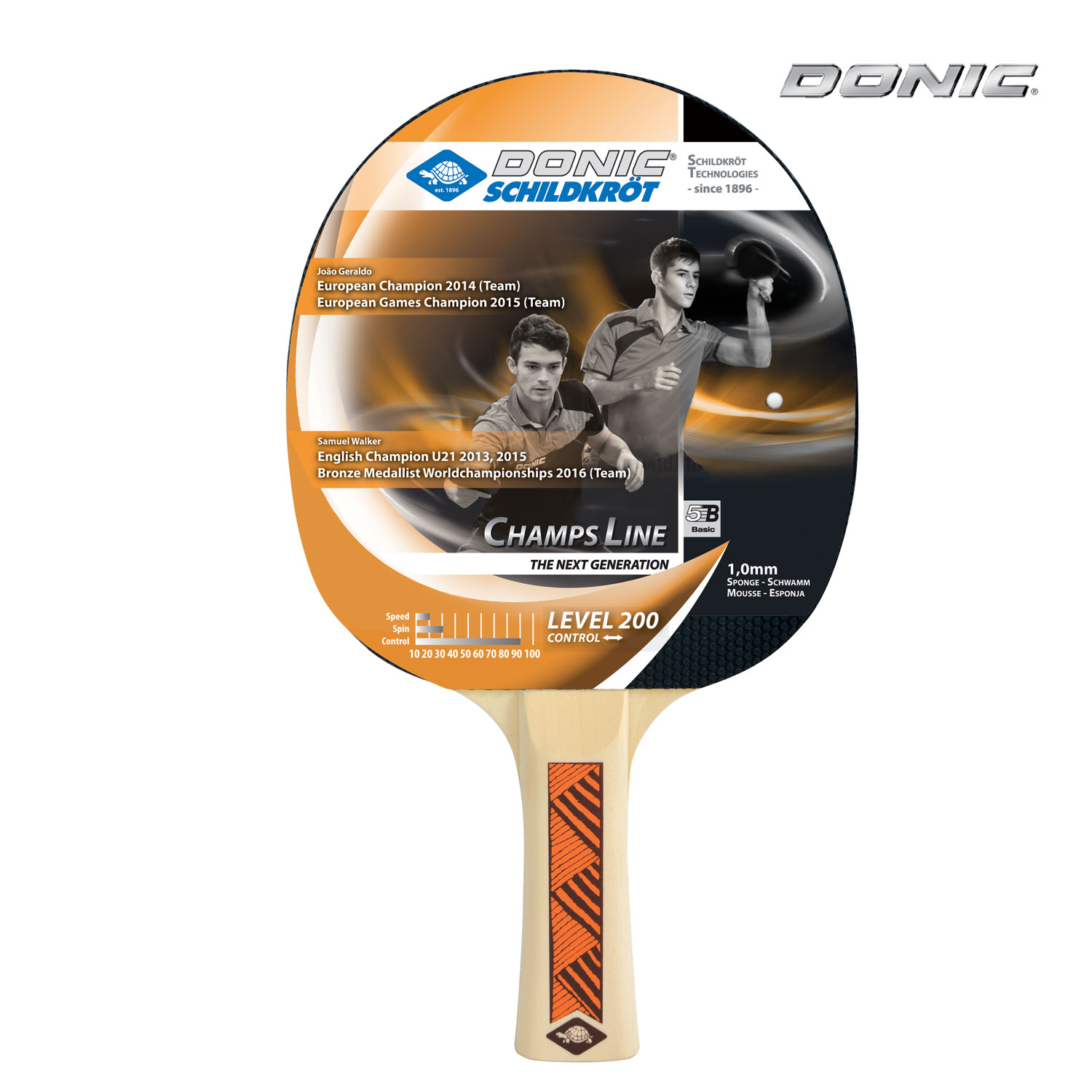 

Ракетка для настольного тенниса DONIC Champs 200, 00-00001046