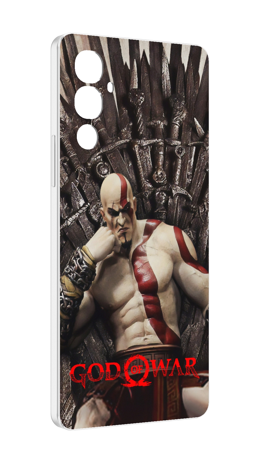 

Чехол MyPads God of War Кратос для Tecno Pova 4, Прозрачный, Tocco