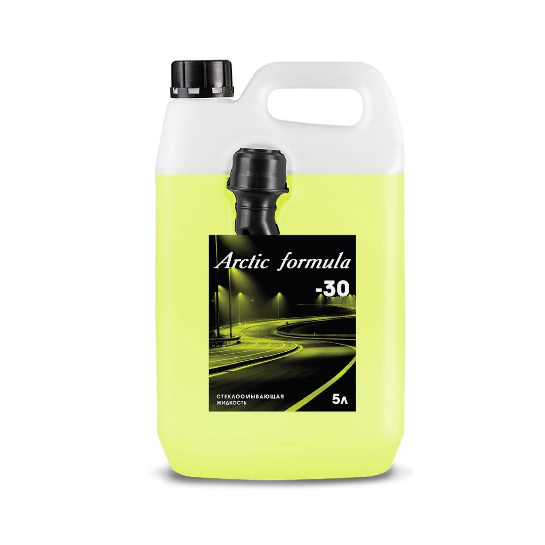 

Стеклоомыватель зимний Arctic Formula -30 5л, Желтый, Arctic Formula -30
