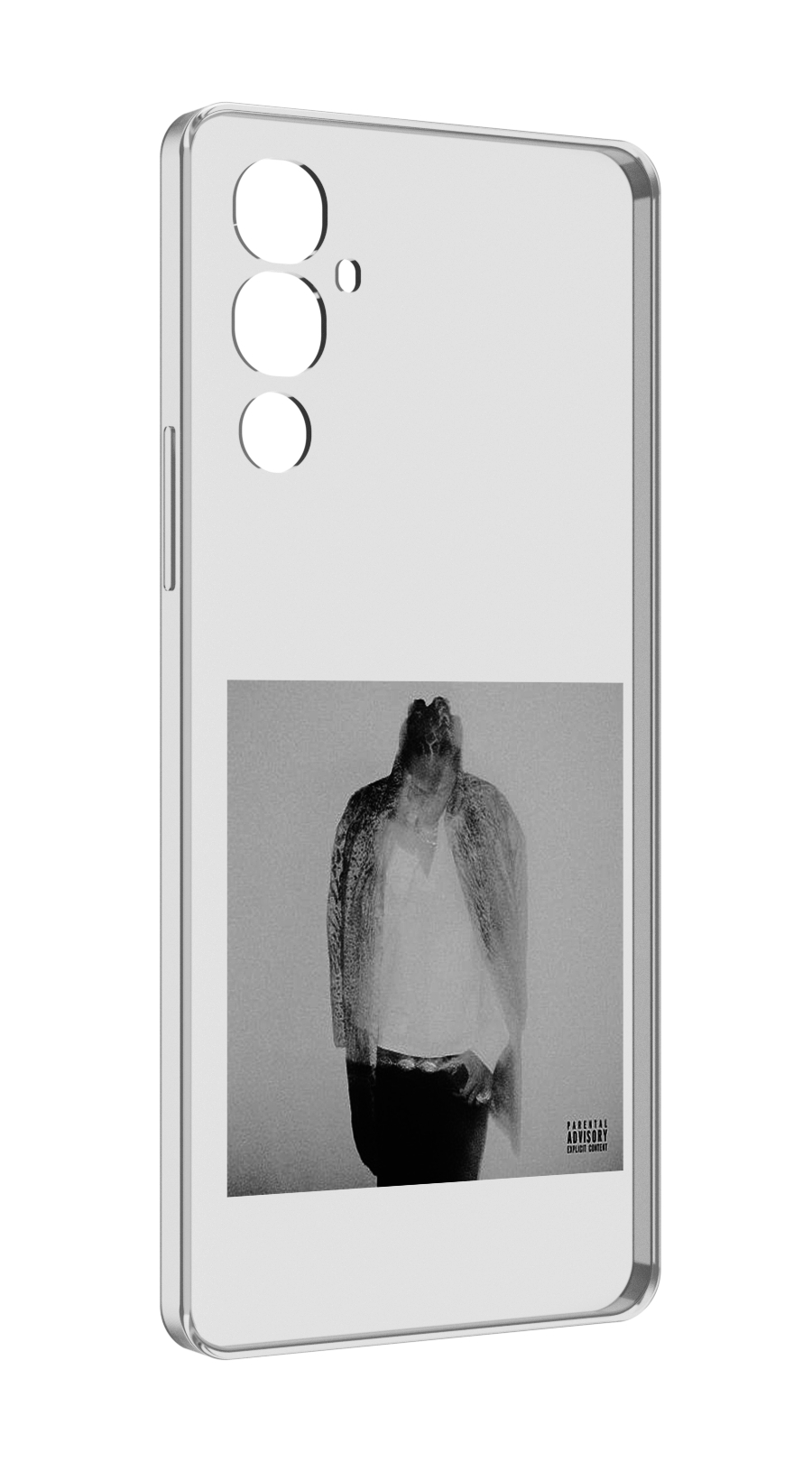 

Чехол MyPads Future - HNDRXX для Tecno Pova 4, Прозрачный, Tocco