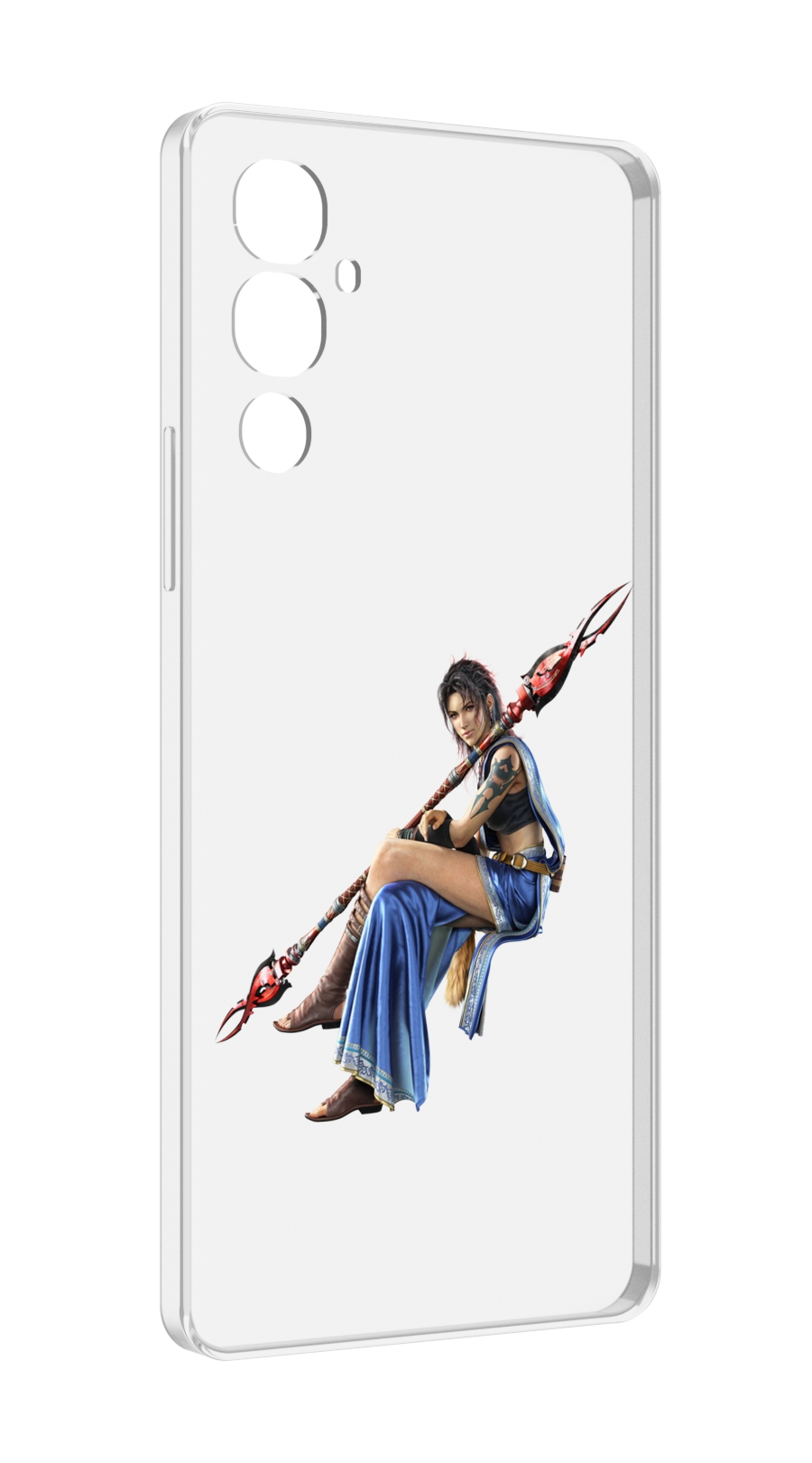 

Чехол MyPads Final-Fantasy-2 для Tecno Pova 4, Прозрачный, Tocco